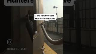 33rd Rawson Street to Hunters Points Ave Timelapse