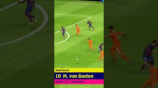 GOAL BY VAN BASTEN..#pes #efootball