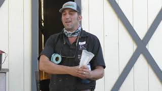 Sierra Harvest Ag Skills Course 2020, Small Engine Maintenance at DInner Bell Farm, by Eric Tomb