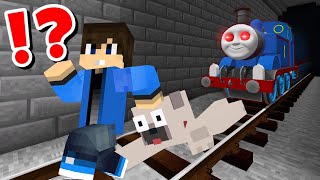 MEGTALÁLTUK HOL ÉL HORROR THOMAS A MINECRAFTBAN!