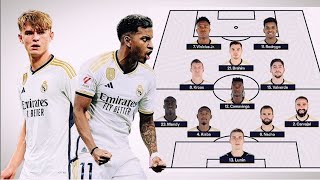 HOW REAL MADRID WILL LINE-UP WITH ALL THE INJURIES!