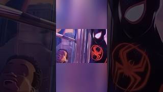 Kid licking window - Across the spider verse