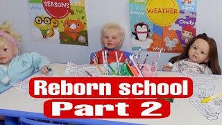 Reborn First Day of School Role play ( Part 2)