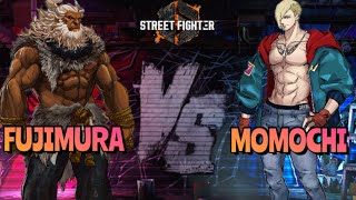 [SF6] Momochi(Ed) vs Fujimura(Akuma) High Level [Street Fighter 6]