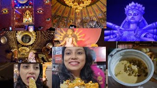 South Kolkata Durga Puja Visting different Puja Pandals Foods Fun People Happy Durga Puja 2023