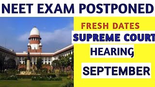 NEET EXAM SUPREME COURT HEARING