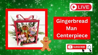 How to Make a Gingerbread Man Centerpiece, Gingerbread Man DIY