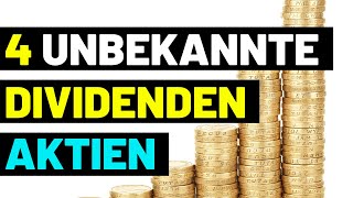 4 unbekannte Dividendenaktien 2022💸🔥 Dividendenrendite jeweils über 5 %!!!🤑