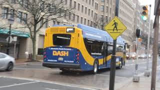 DASH - 2020 New Flyer XD40 Xcelisor #20-701 on Route AT-8 At King Street Street Old Town Station