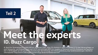 Der neue vollelektrische ID. Buzz Cargo – Meet the Experts #2