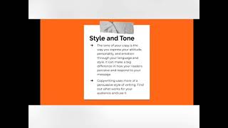 Style and Tone