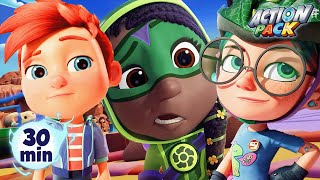 Mason Impossible | Action Pack | Cartoon Adventures for Kids