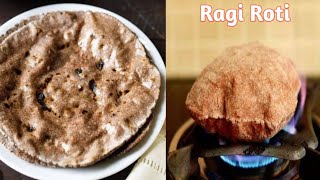 Healthy Ragi Roti Recipe | मंडुआ रोटी | Finger millet recipe