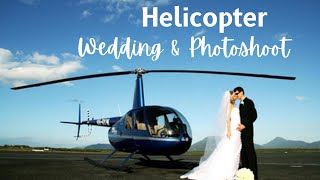 Helicopter Wedding & Photoshoot  in Chennai | Helicopter Joyride in Chennai