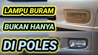 restorasi lampu kuning dan buram #otomotif