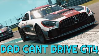 GT4 around a classic challenging F1 circuit - AMS2 Time Trial Challenge