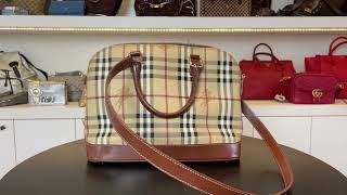 Bolsa Burberry Handbag Monograma