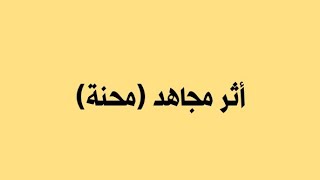 دفاع وليد بن راشد السعيدان عن أثر مجاهد في الاقعاد