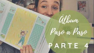 Álbum scrapbook GRANDE - Álbum scrapbook PASO a PASO - PARTE 4 👍😊