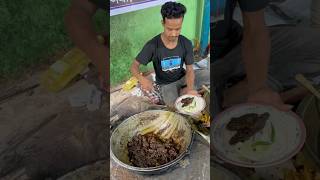 Tasty Beef Kala Vuna With Rice - Bengali Street Food #shorts