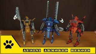 Конструктор Ausini, роботы из серии Armored Heroes