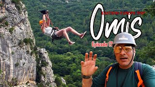 Highest Zipline in Omis - Split to Dubrovnik Croatia Ep 17