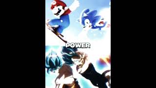 Sonic and Mario Vs goku and vegeta