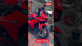 yamaha v4 Bike Red😲 wow amazing bike rider Vk 83 #yamaha #v4 #viral #shorts #trending #subscribe1k