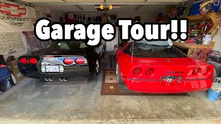 Heres a tour of our garage!!