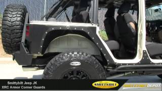 Smittybilt - XRC Armor Corner Guards for Jeep JK - Armor & Protection for Jeep