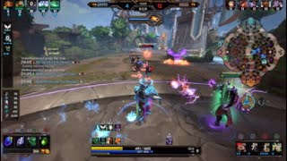 Smite Diamond Rank Conquest Full Auras Ares Support Gameplay