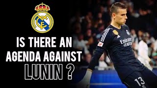 THE ANDRIY LUNIN PROBLEM AT REAL MADRID