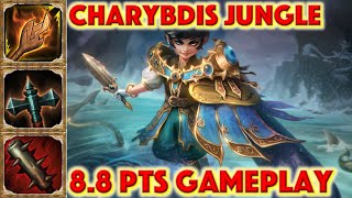 Smite Charybdis Jungle -  Charybdis Jungle Gameplay + Build + Abilities - Smite 8.8 PTS Gameplay