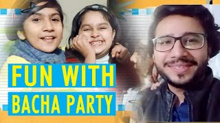 Fun with Bacha Party Kids Food Challenge