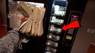 This VENDING MACHINE Sells REAL MONEY!