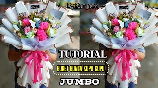 DIY || Tutorial Buket Bunga Kupu kupu || Butterfly Flower bouQuet Tutorial