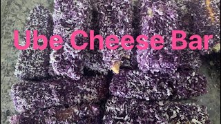 Ube cheese bars my version by:Madiskarteng Pinay