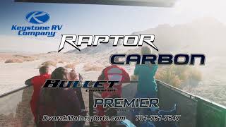 Keystone RV Celebration - Raptor - Carbon - Toy Hauler