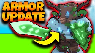 Now you can get FULL ARMOR with Eldertree in Roblox Bedwars