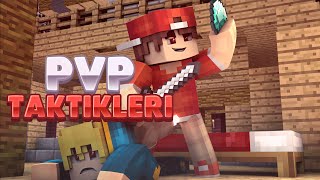 Minecraft PVP DERSLERİ! PvP İpuçları ve Taktikleri! minecraft craftrise bedwars