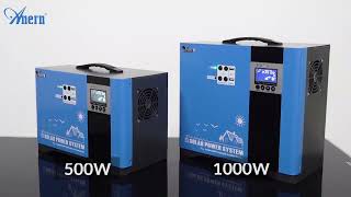 Anern Portable Lithium Battery Solar Storage System