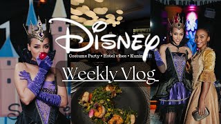 Magical Night: Disney Costume Party, Hotel Stay, and Fun Weekly Vlog