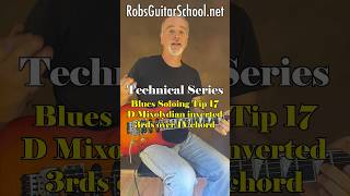 Blues Soloing Tip 17 - D Mixolydian inverted 3rds over IV chord. #guitar, #tutorial, #bluesguitar