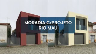 Moradia em Ruína, na Rua do Carvalhal, Rio Mau, Vila do Conde