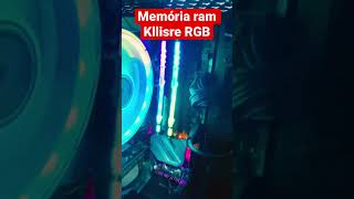 Memória ram DDR4 RGB Kllisre #shorts