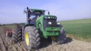 Hit!!! JOHN DEERE 8420 na dwóch kołach + Horsch Terrano 5 FX.