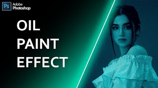 Oil Paint Effect In Photoshop cc | Photoshop Tutorial | face oil paint effect