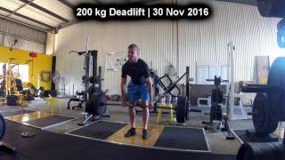 200 kg Deadlift | 30 Nov 2016