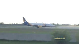 Kyiv Boryspil Airport SPOTTING (B737, TU134, AN24, E170, A320)