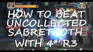 How to beat Uncollected Sabretooth Missing Link Uncollected Event Quest MARVEL CONTEST OF CHAMPIONS